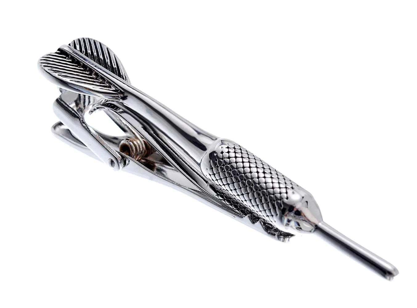 Salutto Tie Bar Mens Tie Clip Special Shape Shirt Tie Bar Clip (Dart)