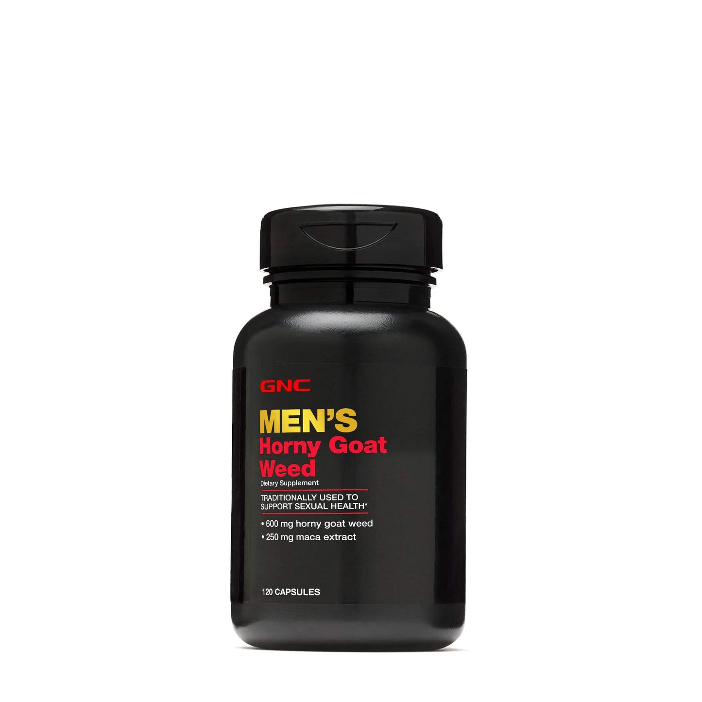 GNC Mens Horny Goat Weed 120 Capsules Supports Sexual Health