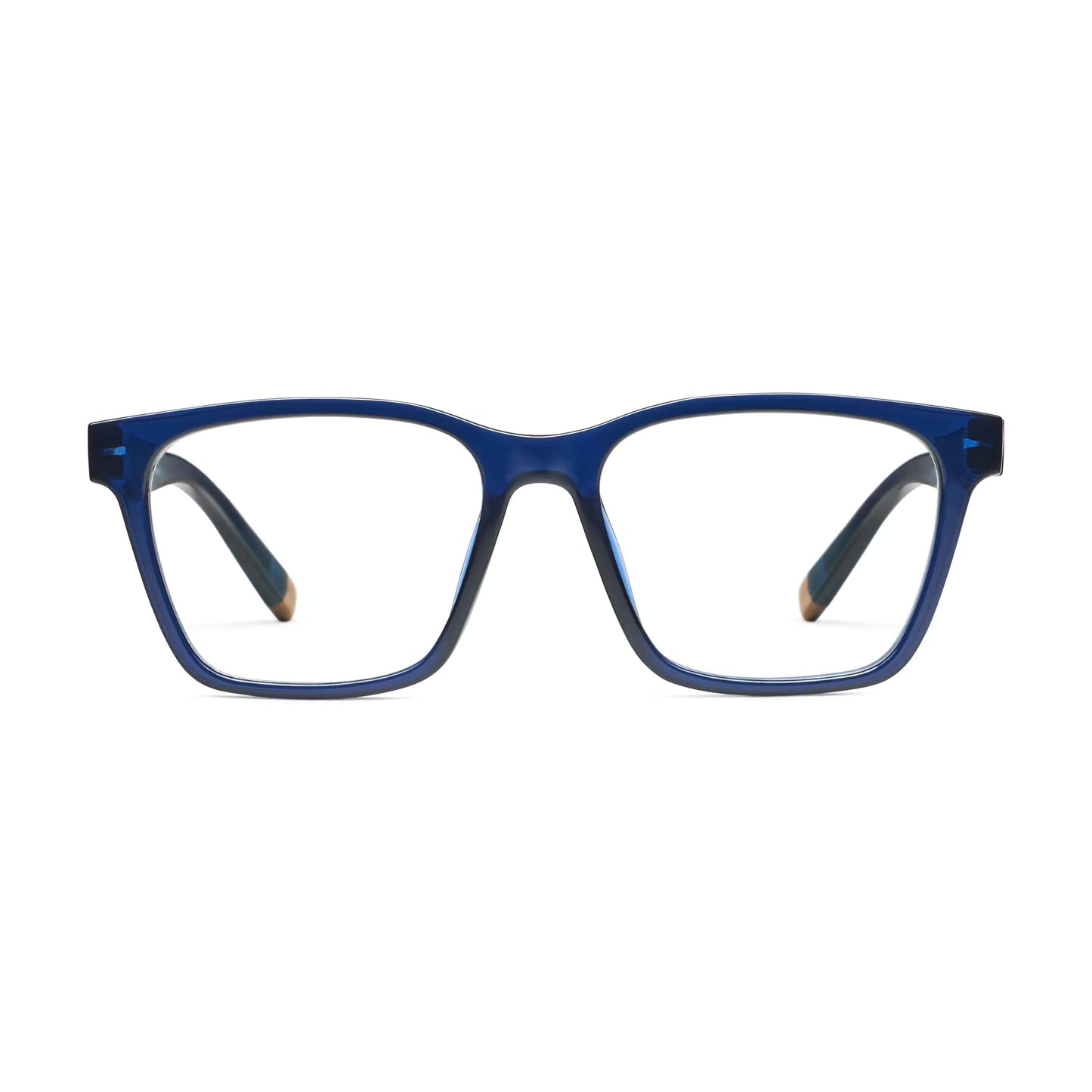 Peepers by PeeperSpecs Mens Wilder Square Reading Glasses Navy 1.00 + 1