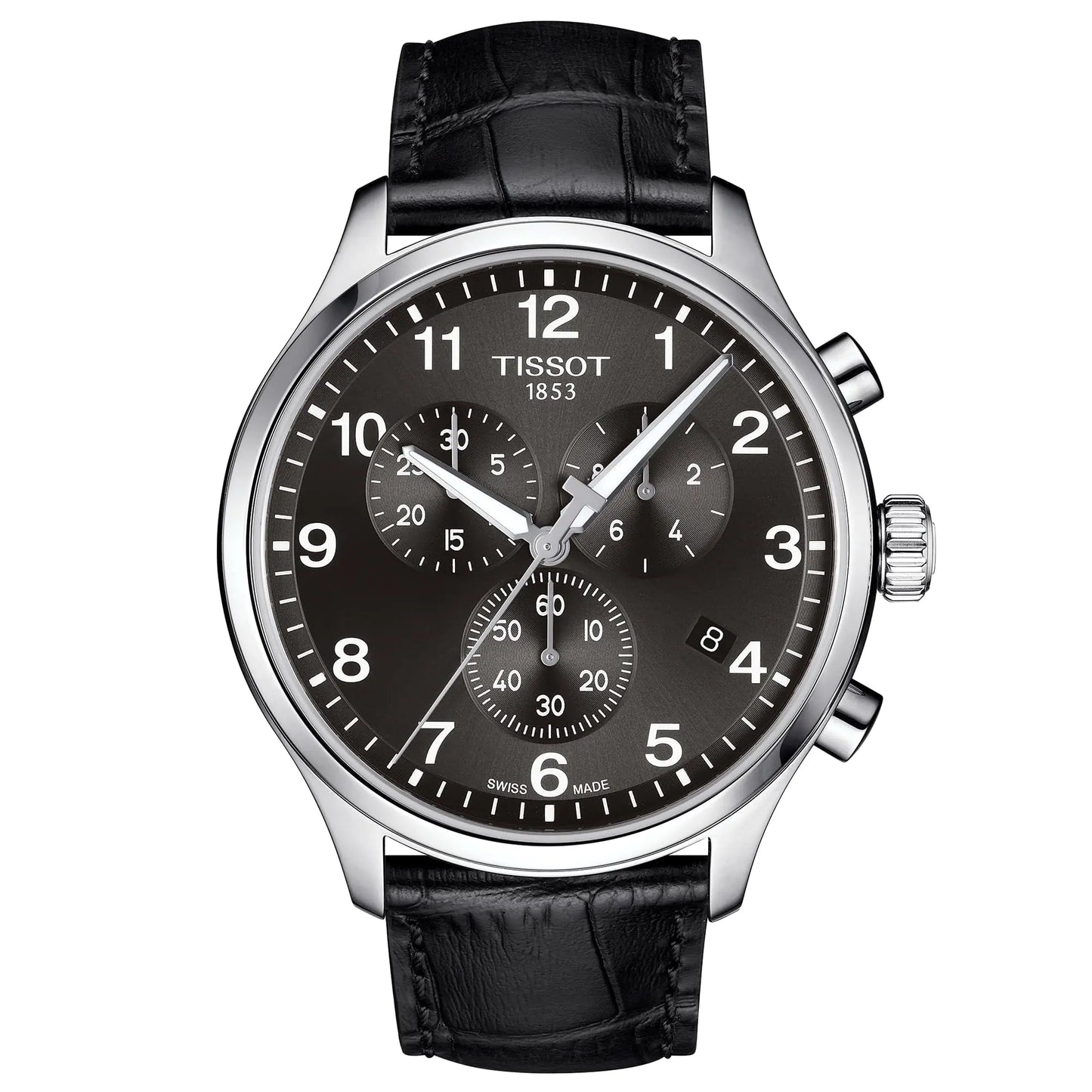 Tissot mens Tissot Chrono XL Stainless Steel Casual Watch Black T1166171605700