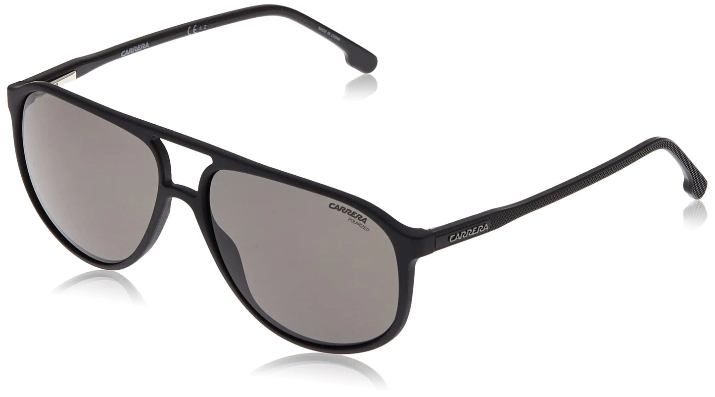 Carrera Mens Carrera 257/S Sunglasses Black/Polarized Gray 60mm 15mm US