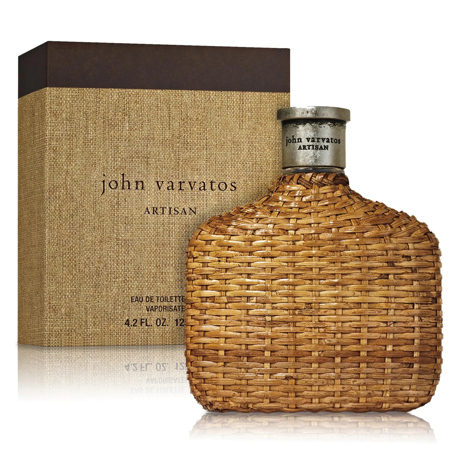 John Varvatos Mens Cologne Artisan Eau de Toilette EDT Spray Woody Citrus Scent with Notes of Mexican Winter Mandarin Purple Ginger & Balambre 4.2 fl oz
