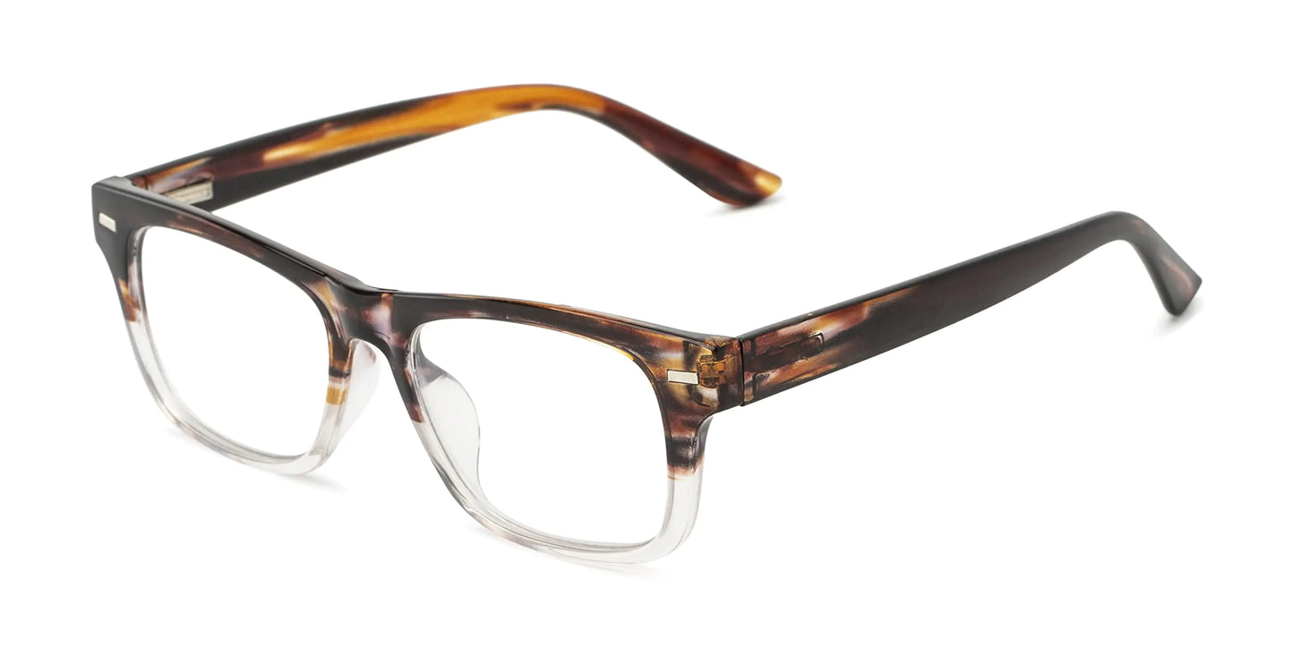 Foster Grant mens Styles for Y.o.u. Bayview Glasses Reading Glasses Brown 52mm US