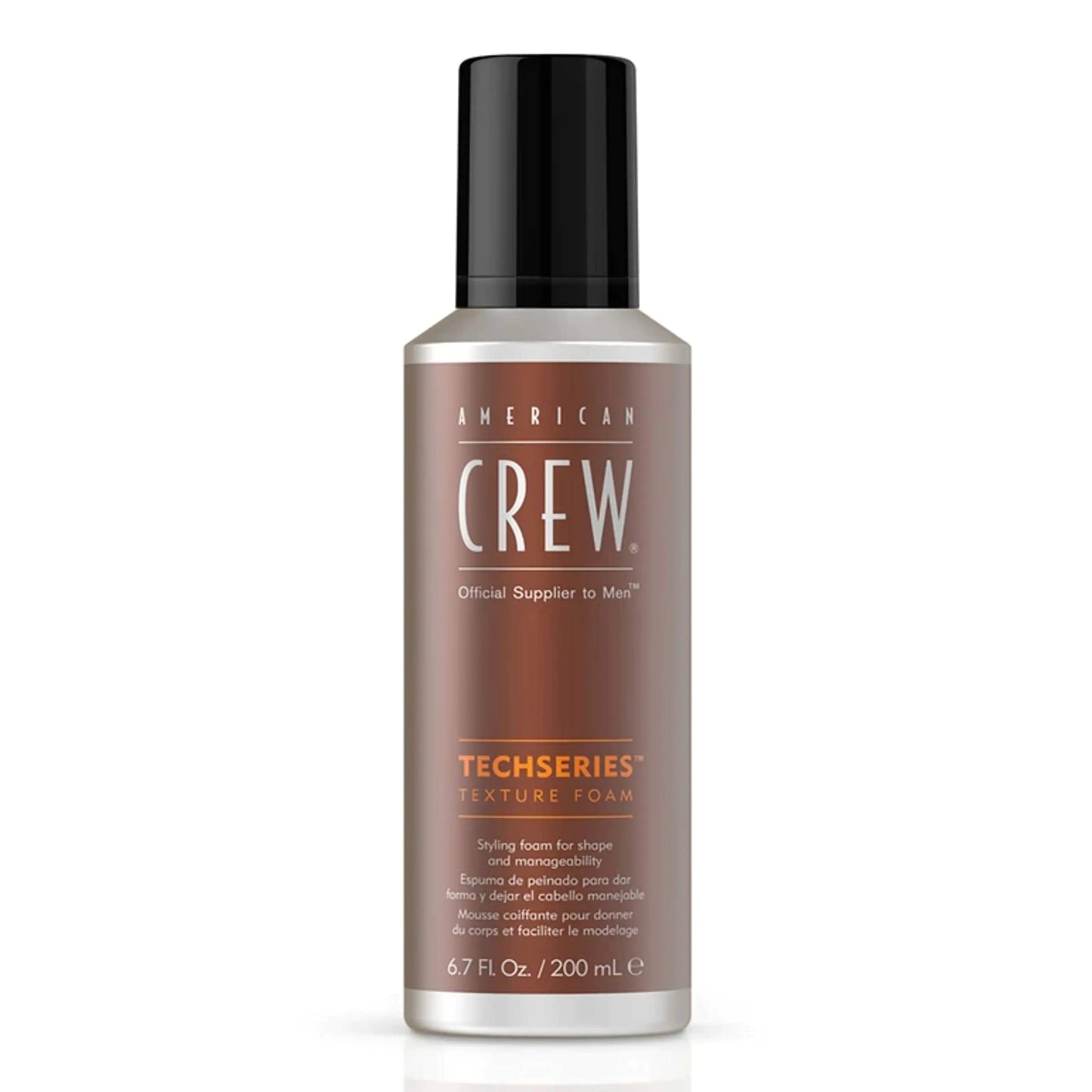 American Crew Mens Hair Texture Foam Techseries Like Hair Gel 6.7 Fl Oz