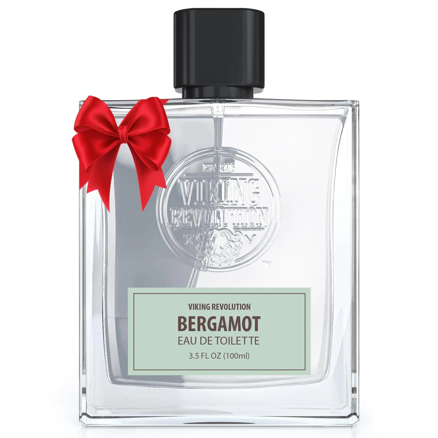 Viking Revolution Bergamot Cologne for Men - Vibrant Mens Cologne Spray Eau de Toilette - Citrus Perfume for Men with Notes of Pink Pepper Laudan Jasmine and Patchouli - Gifts for Men 3.5 Fl Oz