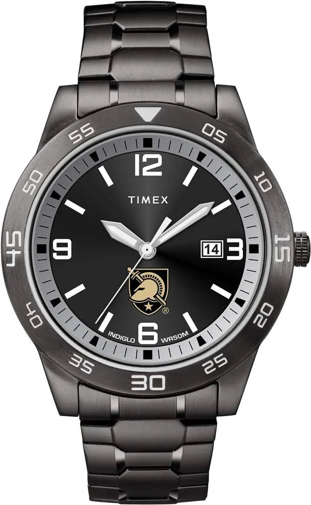 Timex Tribute Mens Collegiate Acclaim 42mm Watch – Florida Gators with Black Stainless Steel Expansion Band