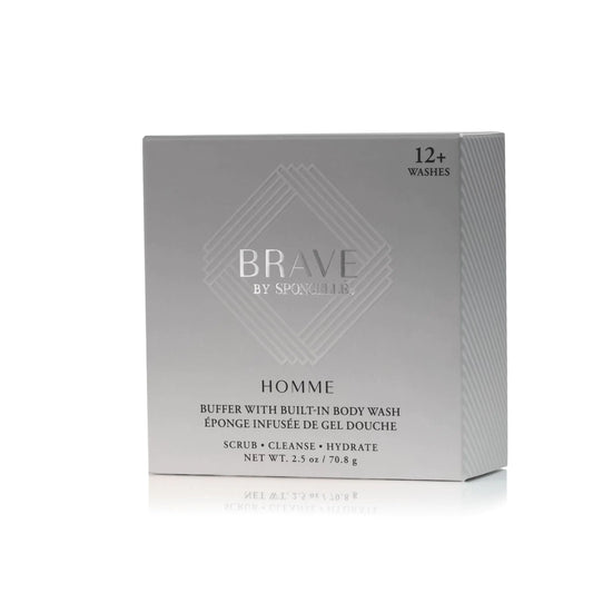 Spongelle 20+ Mens Homme Brave Buffer