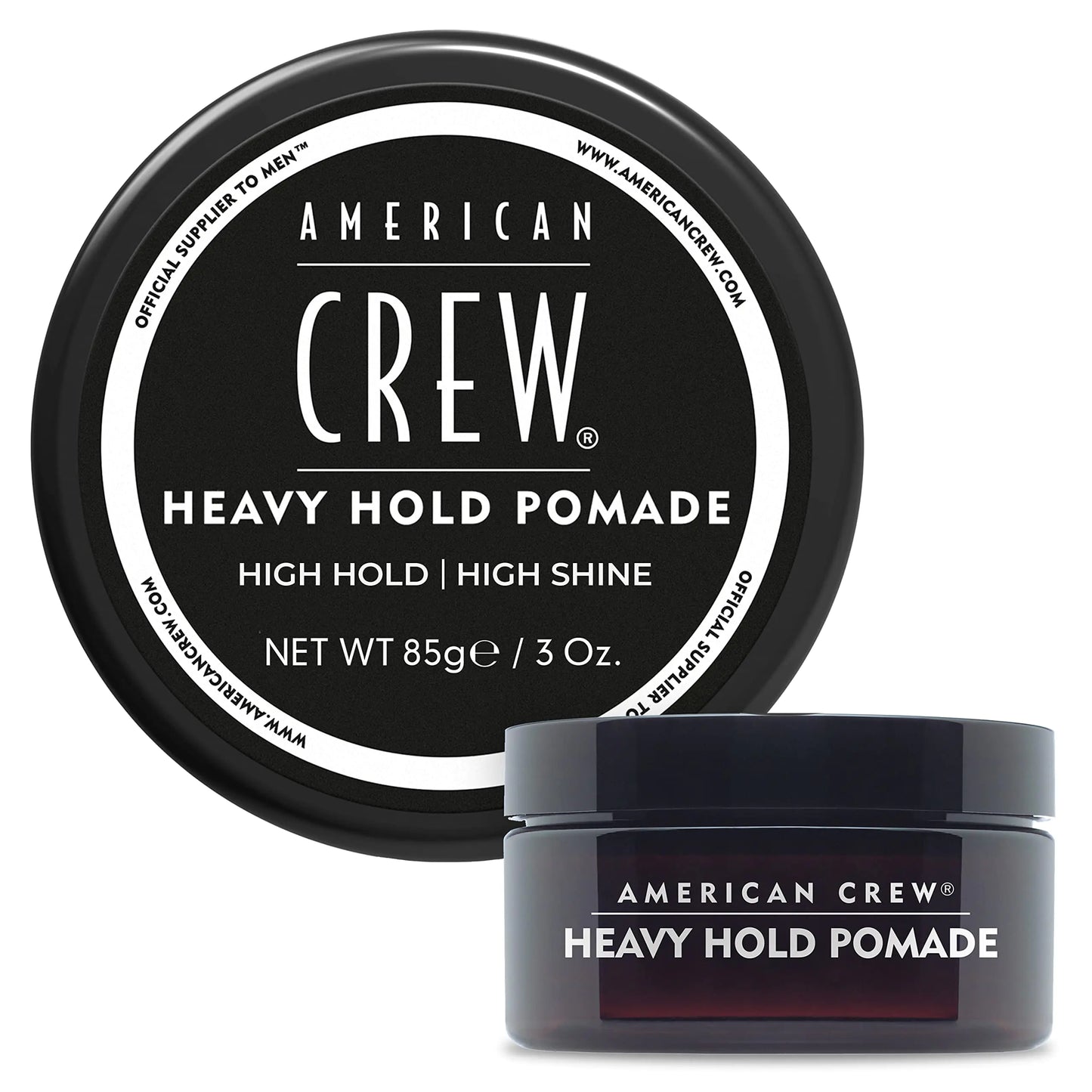 American Crew Mens Hair Pomade Like Hair Gel with Heavy Hold & High Shine 3 oz