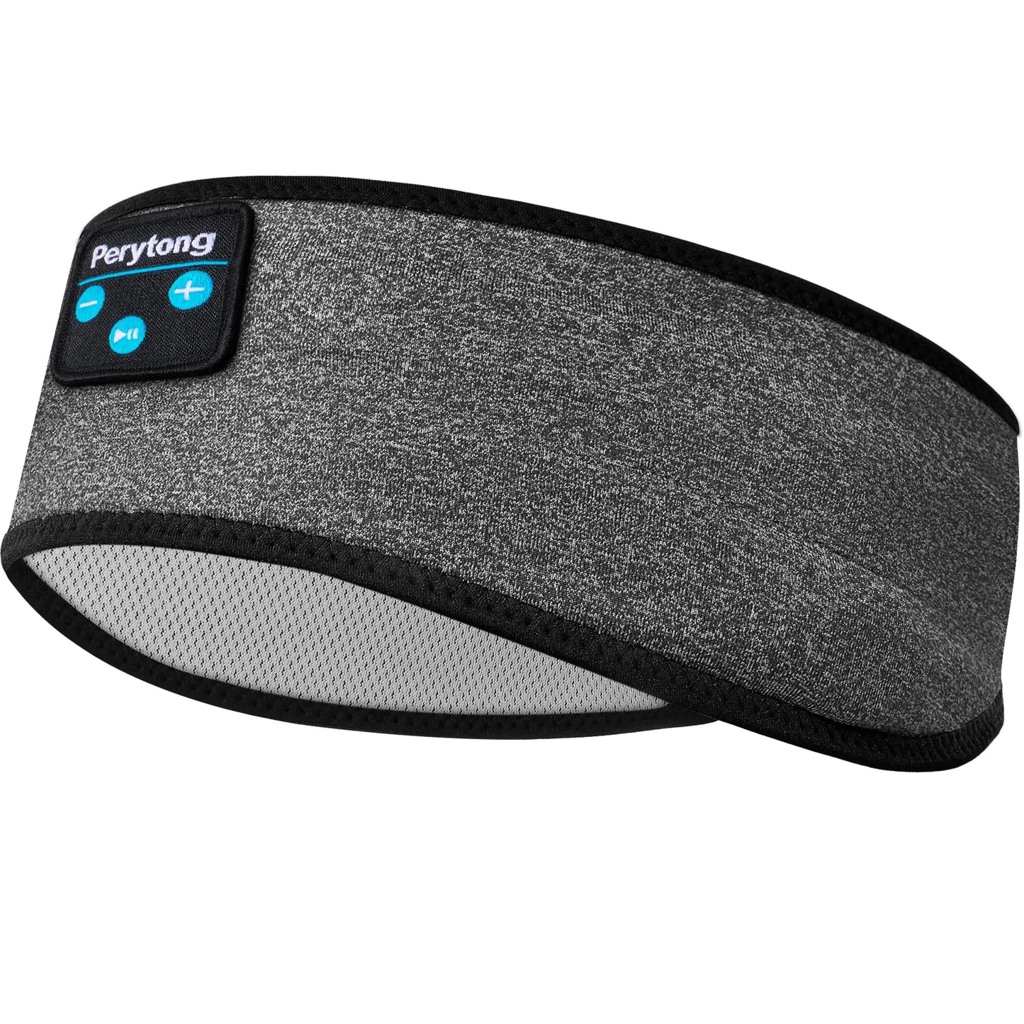 Perytong Sleep Headphones Bluetooth Sleeping Headphones Headband - Soft Elastic Comfortable Headband Headphones Gifts for Men Women Teenager