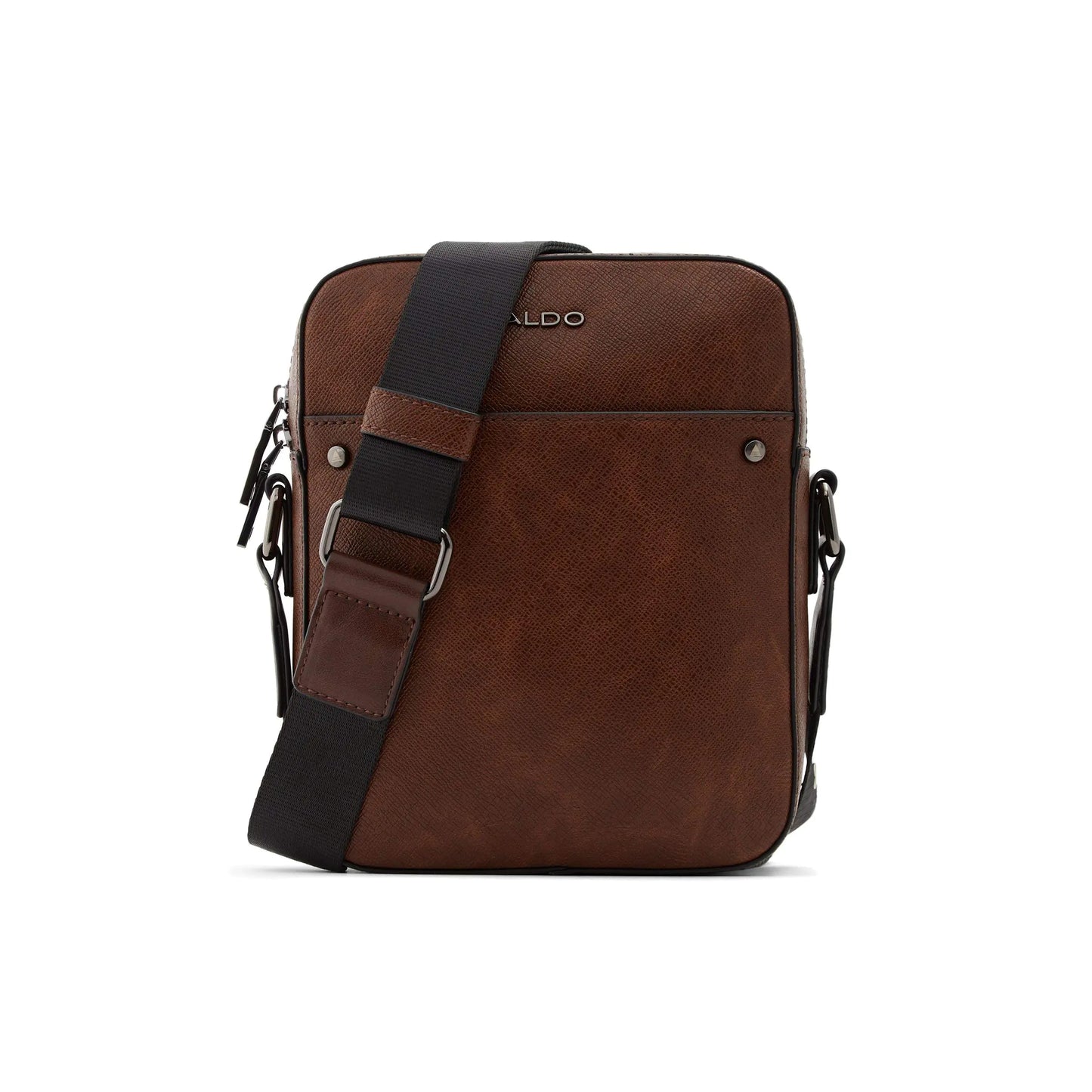 ALDO Mens Poani Crossbody Bag Dark Brown