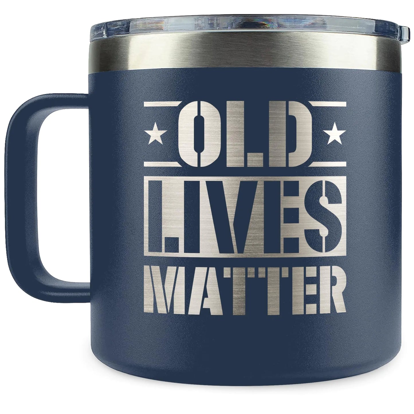 Gifts for Men - Mens Gifts for Grandpa Dad Husband Him - 40th 50th 70th 80th Birthday Gifts for Men - Mens Birthday Gift Ideas Valentines Gifts Fathers Day Presents for Men - 14 Oz Navy Mug