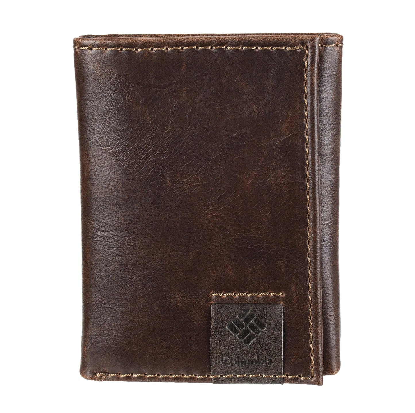 Columbia Mens RFID Blocking Lofton Trifold Security Wallet Brown One Size
