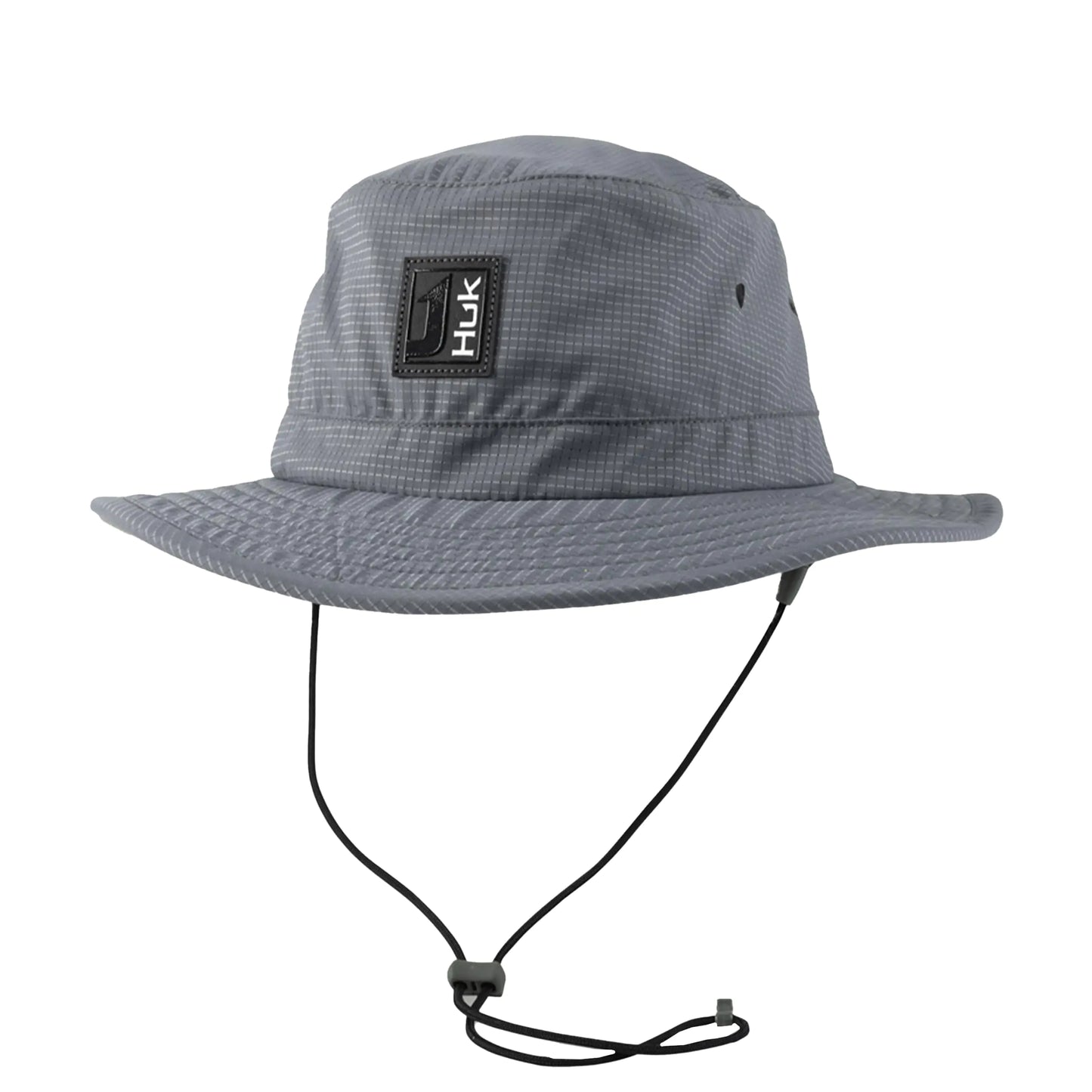 HUK Mens Standard A1A Boonie Wide Brim Fishing Hat Volcanic Ash