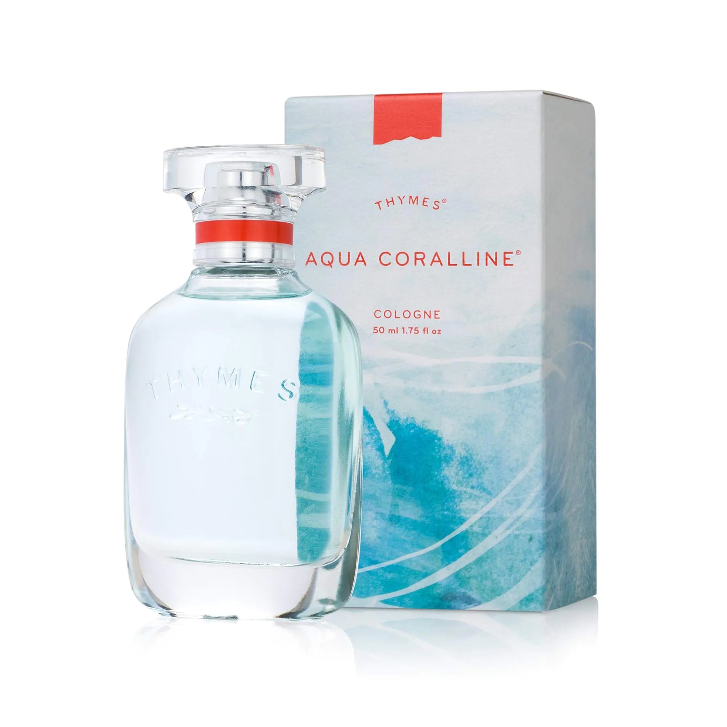 Thymes - Aqua Coralline Cologne - Refreshing Beach Fragrance - 1.75 oz
