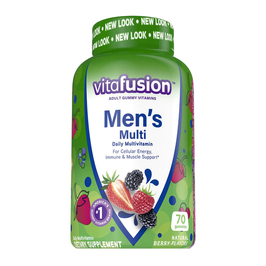 Vitafusion Mens Daily Multivitamin Gummy 70 ea