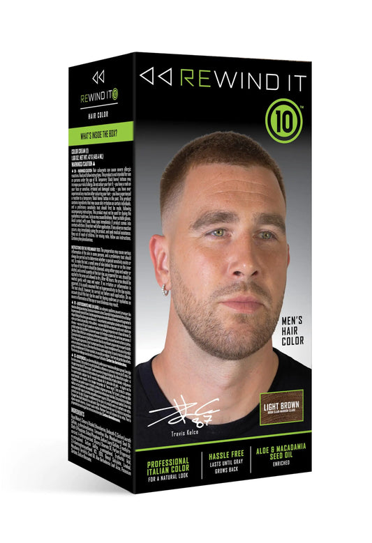 REWIND IT 10 Light Brown Mens Hair Color